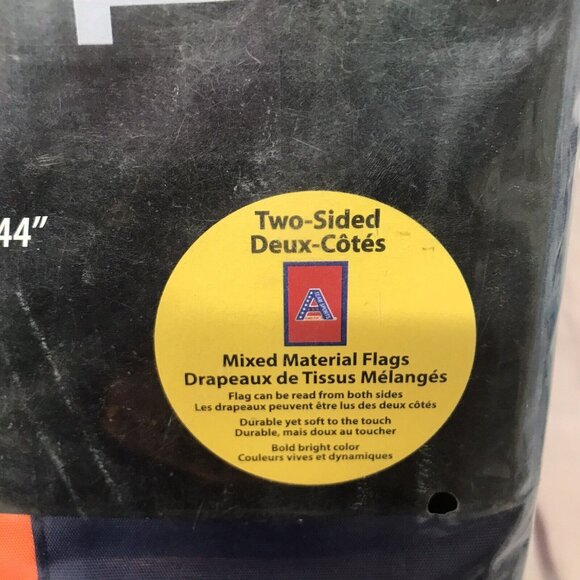 Auburn Tigers 28x44 Double Sided Applique House Flag Outdoor Football Large New - Picture 6 of 8